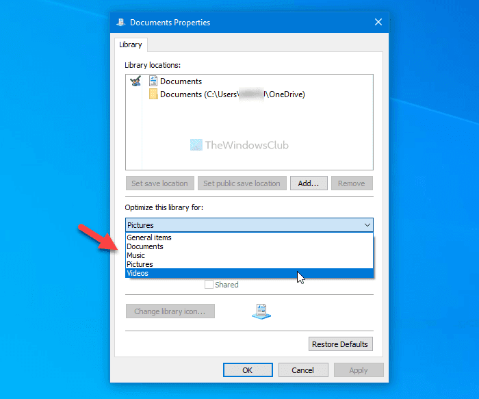 วิธีที่ดีที่สุดในการเปลี่ยนเทมเพลตโฟลเดอร์ไลบรารีใน Windows 10