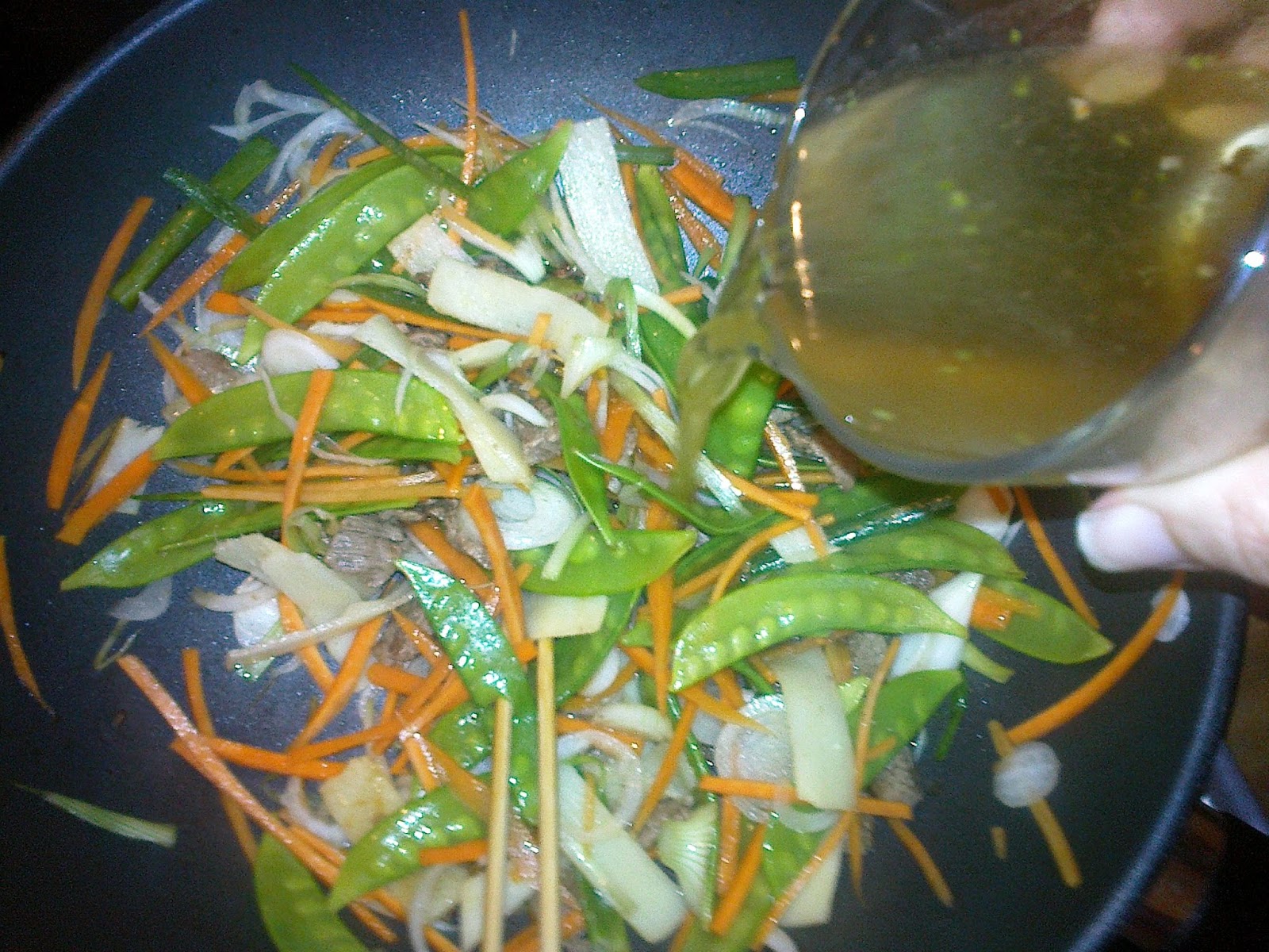 Otaku Family Rinder Wasabi Wok mit MieNudeln ich habs nachgekocht!