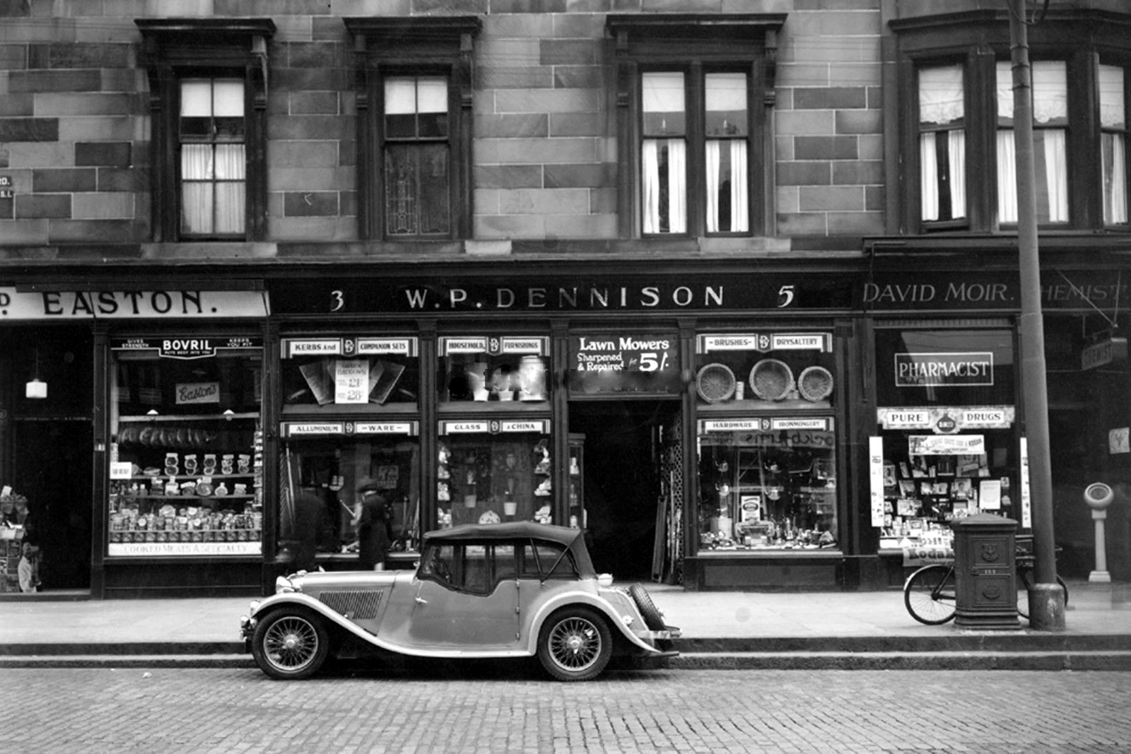 Tour Scotland Photographs Old Photograph Shops Kilmarnock Road