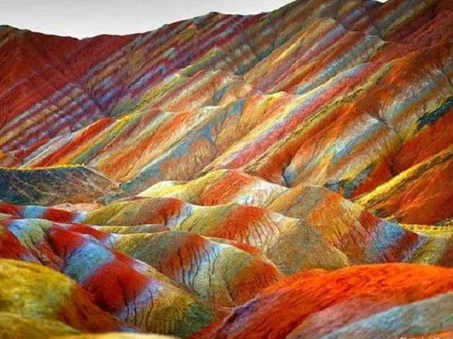 Gunung pelangi surat al fatir ayat 27 rainbow mountain