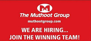 Muthoot Group hiring Various Posts Apply Now