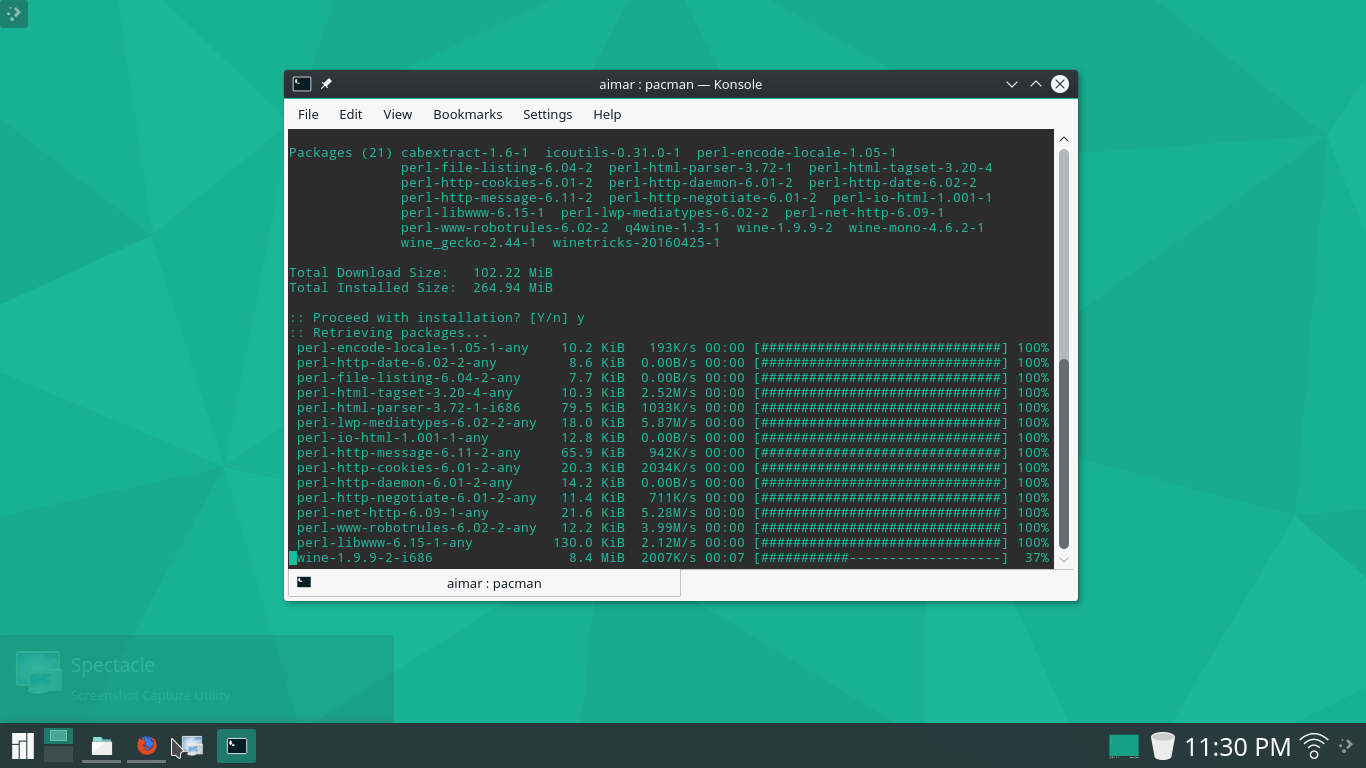 Tutorial Install Wine Di Linux Manjaro UKMPOLICY PNL