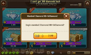 pembelian diamond lets get rich
