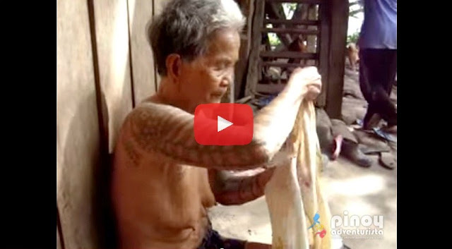 Viral Video tattooed woman of Tinglayan Kalinga Philippines