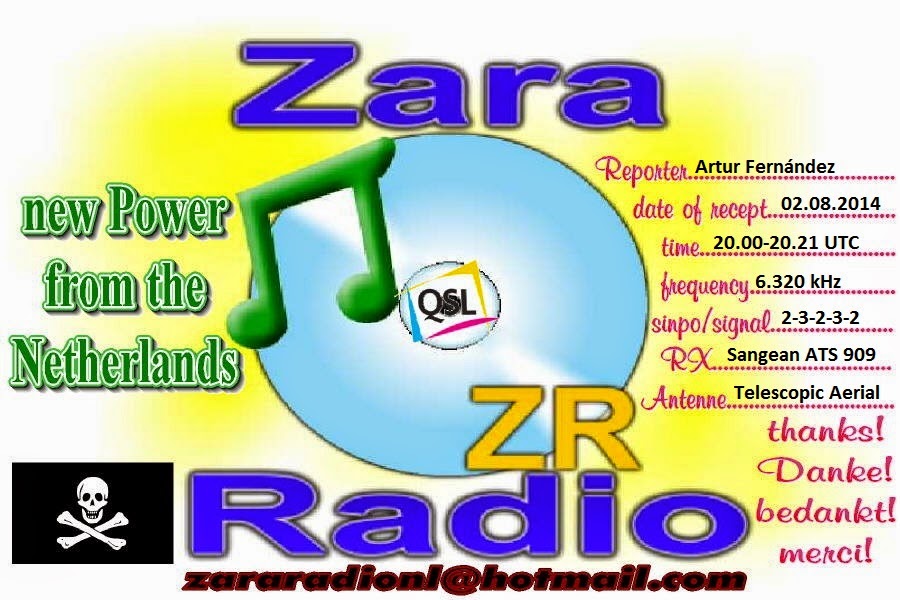 MARESME DX: QSL Zara Radio