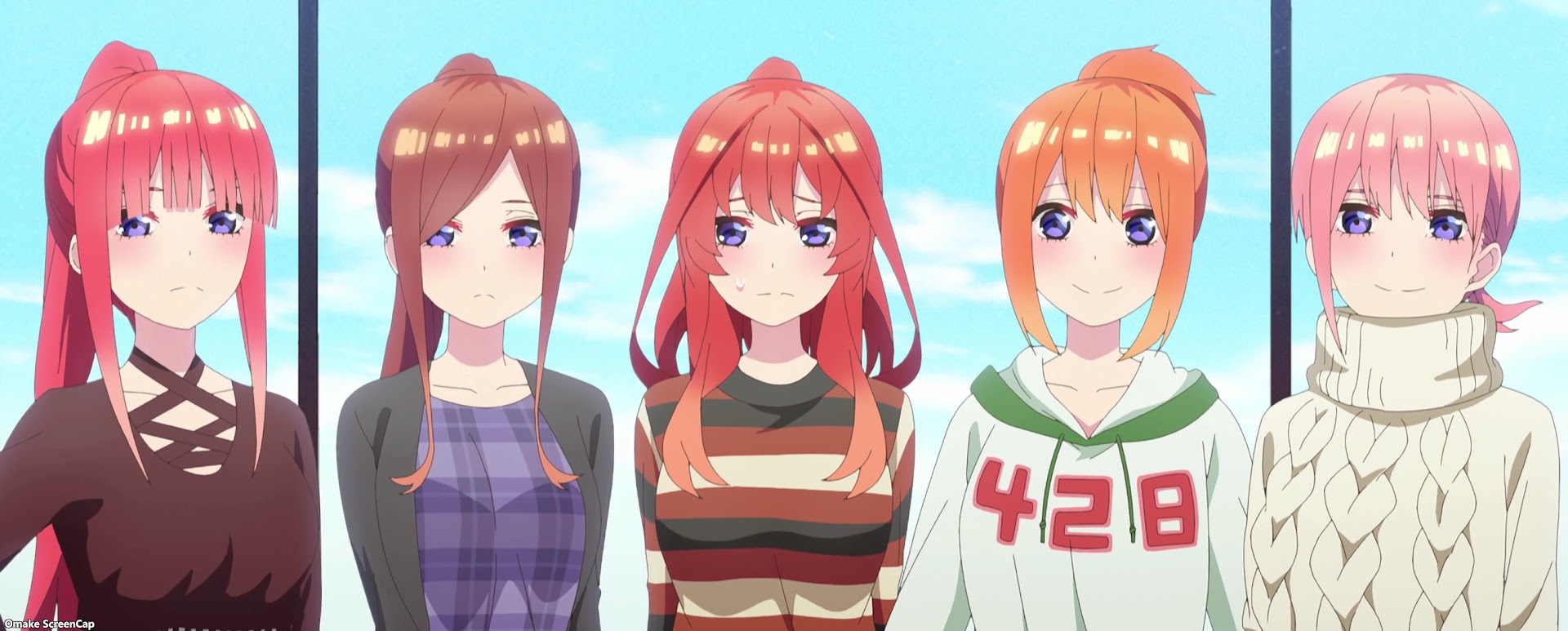 Go-Toubun no Hanayome - Go-Toubun no Hanayome (The Quintessential  Quintuplets) Season 2 - Episode 9 [Screenshots] Flying kiss by our second  sister, Nakano Nino. Once again, she's making her way to Futarou-kyun ~