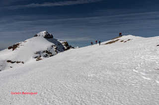 Hacia el pico Fraile