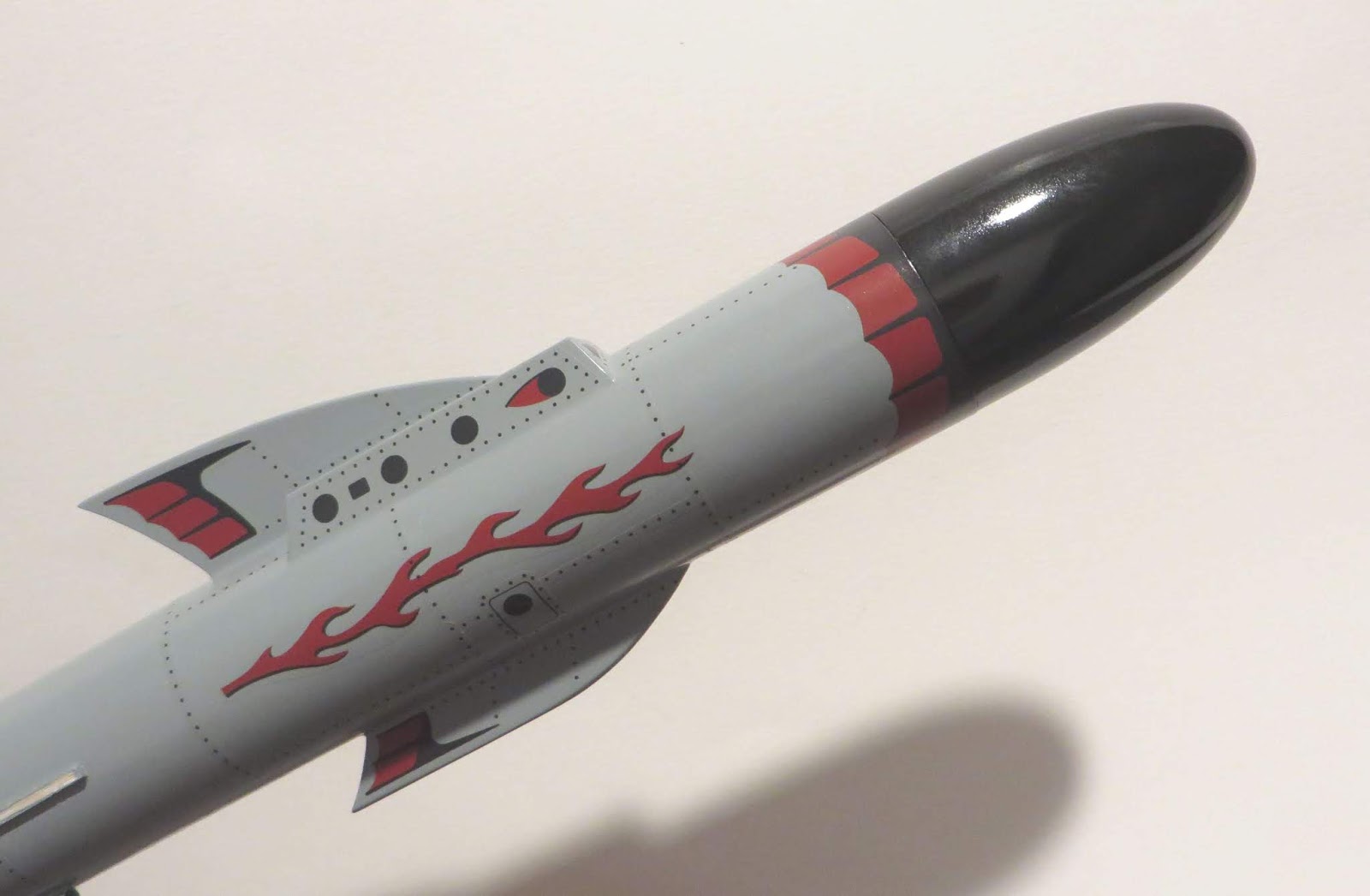 Model Rocket Building Estes Dragon Ship 7 1345, Part 17, Almost Finished