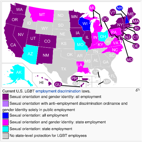 Gay Rights Employment 86