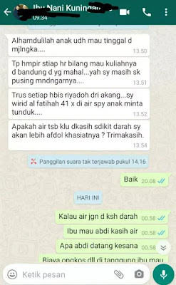 Testimoni pasien dari Kuningan Jawa Barat Testimoni dari Kuningan