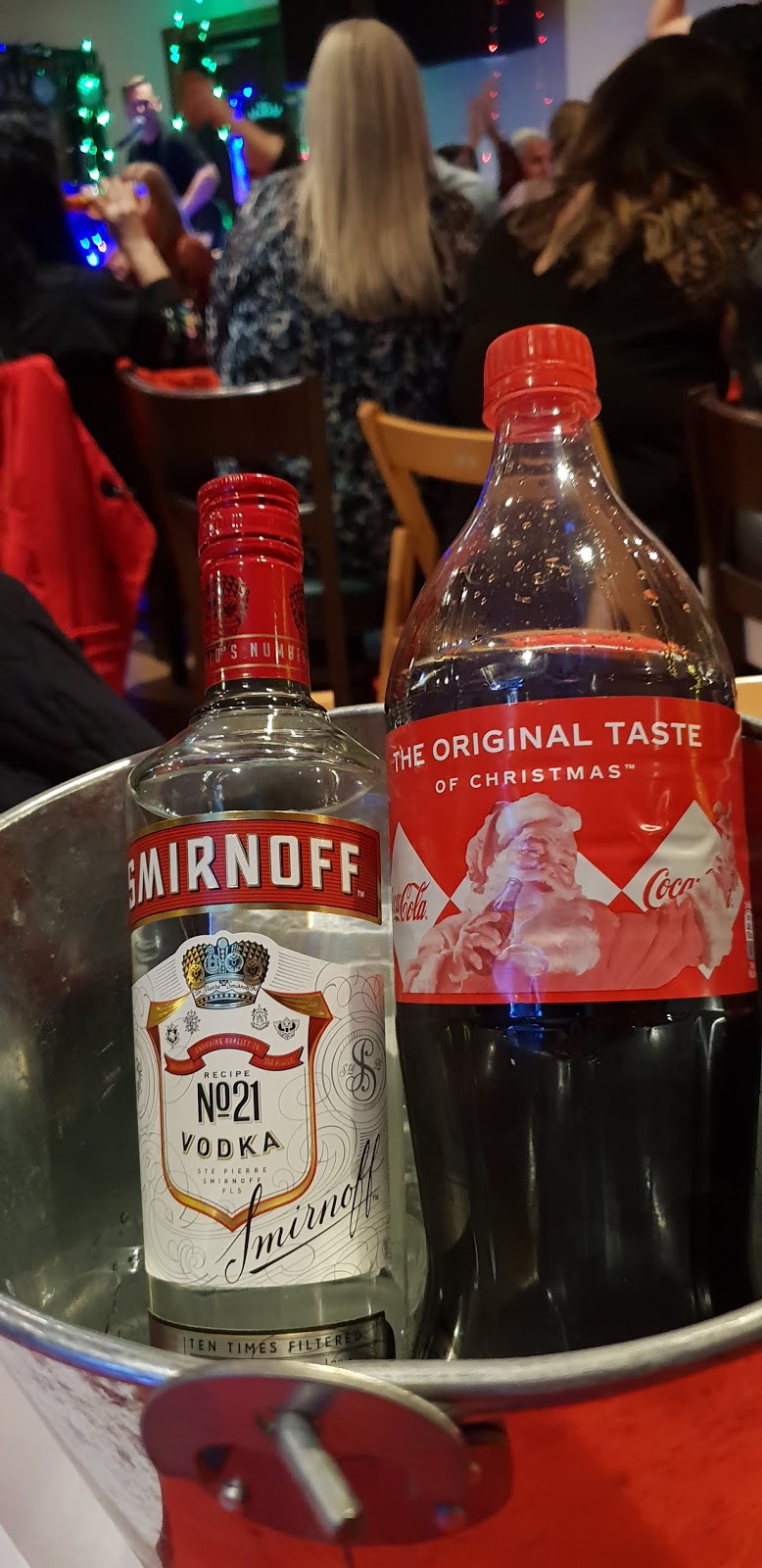 RYGERKUPÉEN. VODKA & COCA COLA