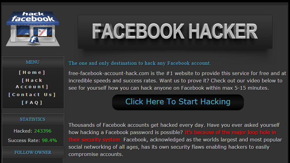 How to Hack a FaceBook Account! 
