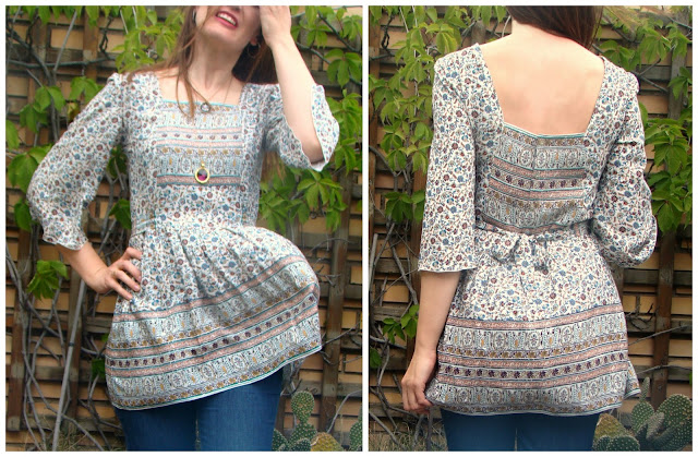 Blusa folk cenefa