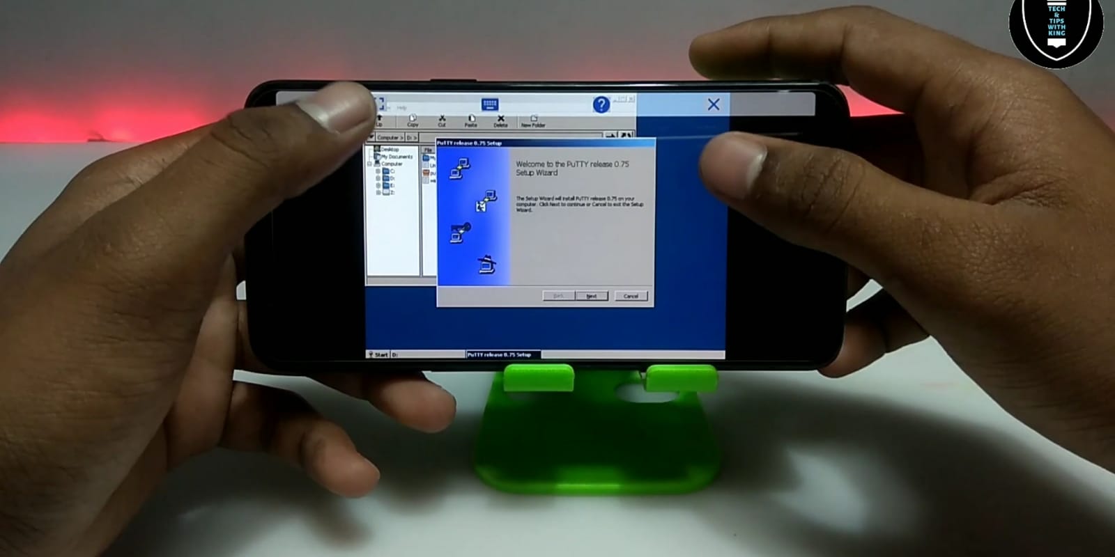 how to run process monitor remotely over putty how to run process monitor remotely over putty