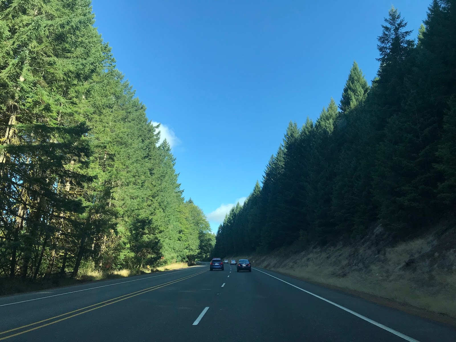 US Route 26 on the Sunset Highway from downtown Portland to US 101