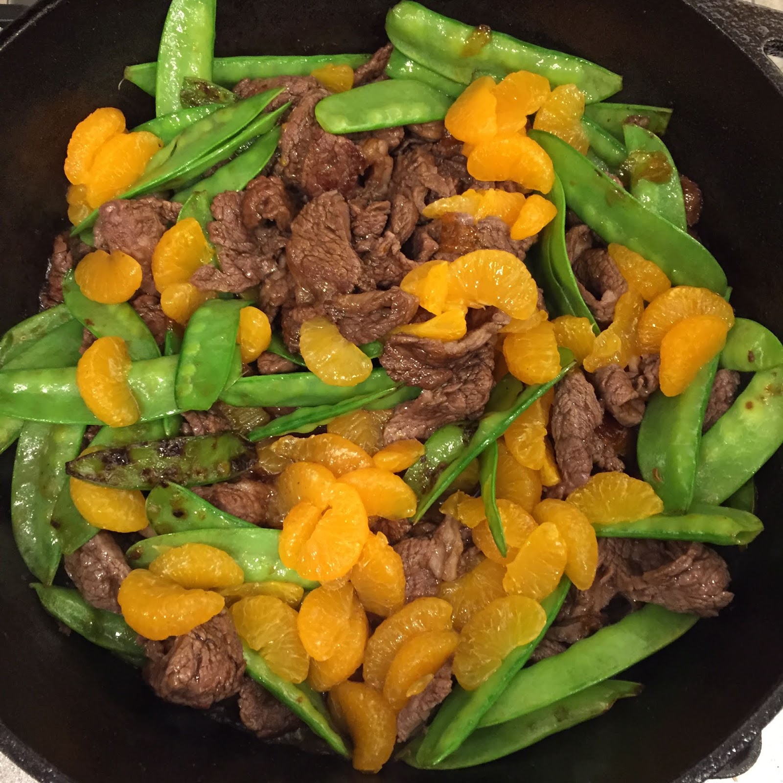 Great Recipe using Chinese Pea Pods—Orange Beef Stir Fry Livliga