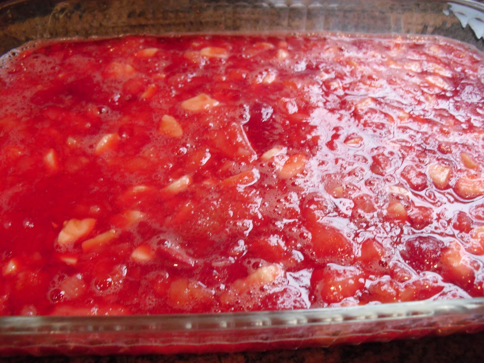 Twisted Flavor Strawberry Delight Jello Salad