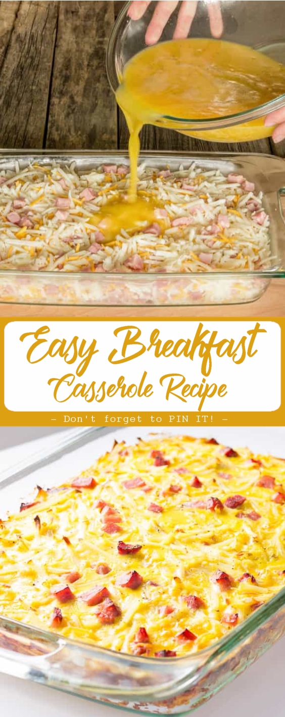 Easy Breakfast Casserole Recipe - Just Easy Recipe