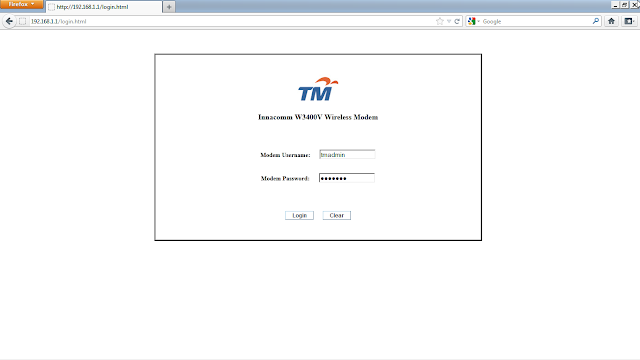 Tm Router Login INFOVTECH - Blog Informasi Teknologi: Sekat Laman Web Dengan ...