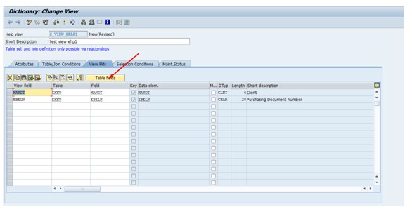 Step by Step tutorial on creating Help View in SAP ABAP