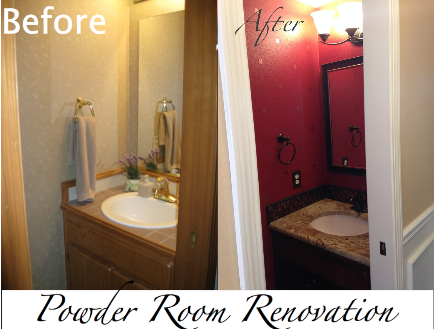Kay Nimitz Smith -- Writer, Mom, Goddess in Training: Powder Room Renovations