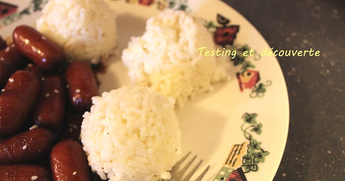 Testing et découverte Riz au fromage