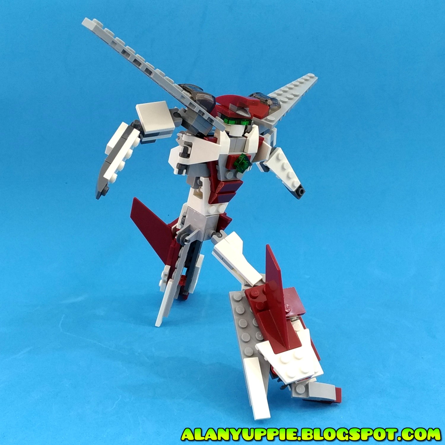 Alanyuppie's LEGO Transformers Transformer Twinjet from LEGO Creator