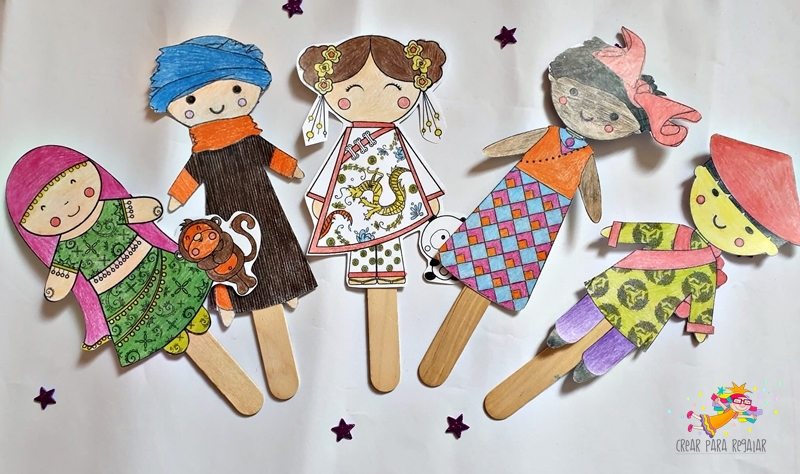 titeres cuento todos somos iguales