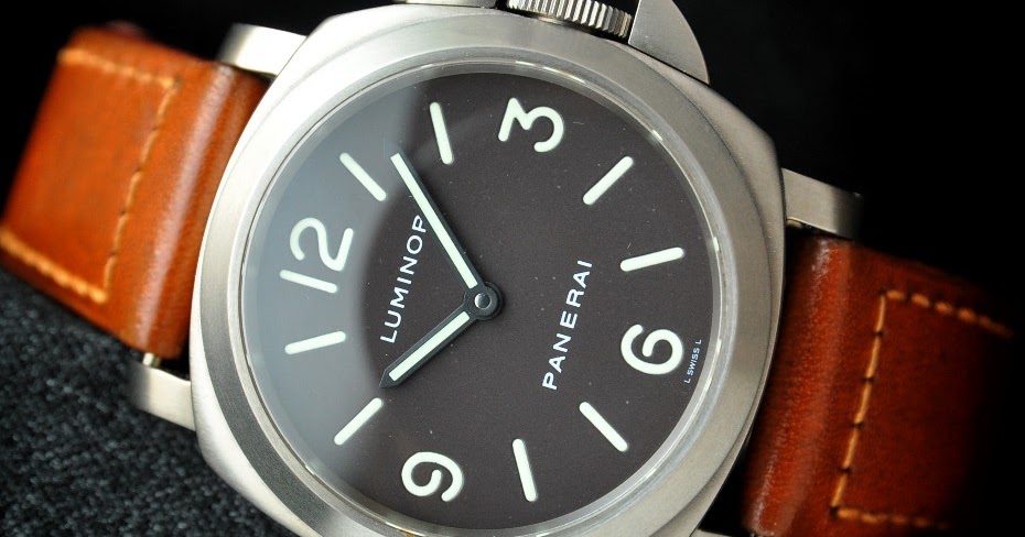 For Sale : Panerai Luminor Tobacco Dial Ti Pam55C