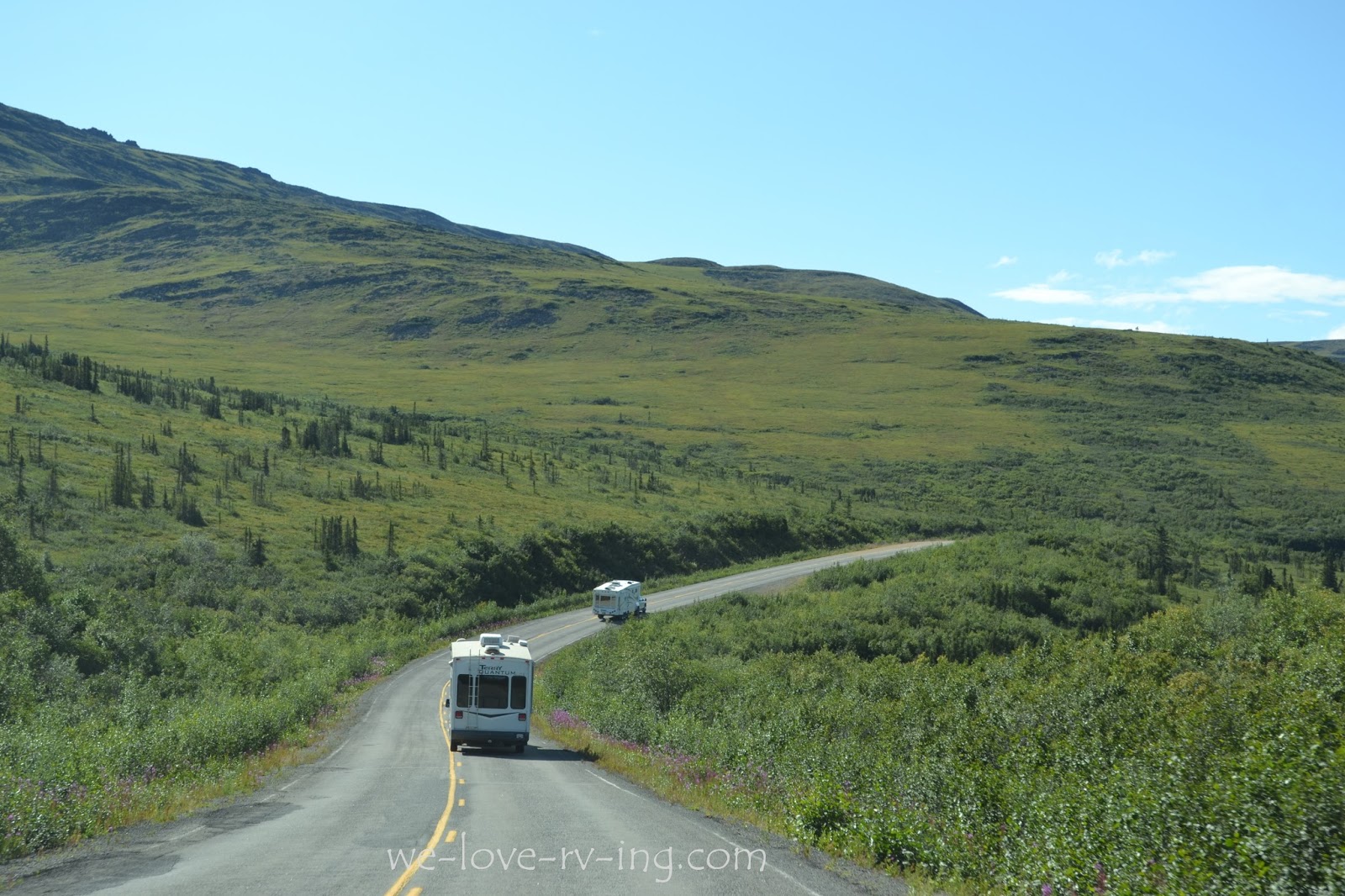We Love RV'ing Travels to Tok Delta Junction, Alaska