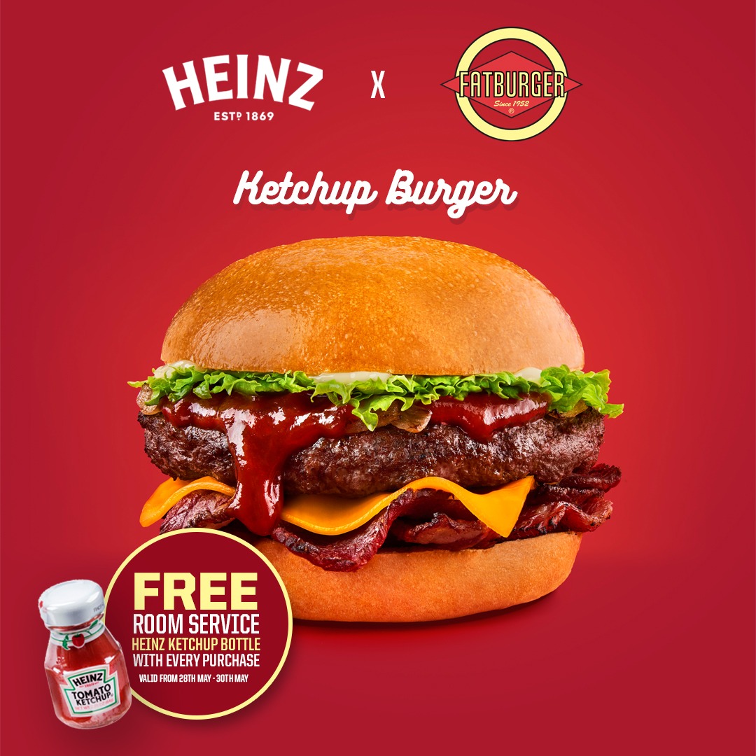 HEINZ LAUNCHES WORLD’S FIRST TOMATO KETCHUP BURGER JUST IN TIME FOR