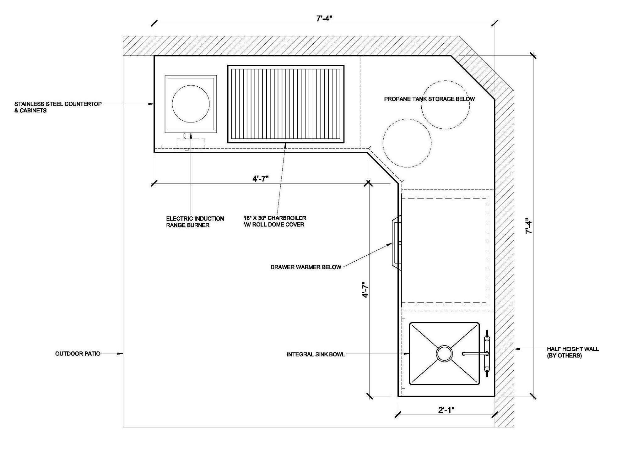 Outdoor Kitchen Floor Plans | Room Ideas