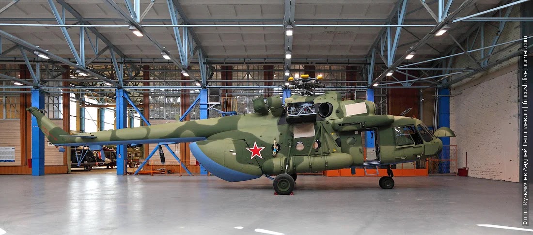 من داخل مصنع هليكوبتر بقازان في روسيا
