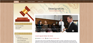 Immigration Blogger Template