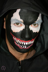 venom face painting paint halloween diy makeup easy boys spiderman costume mask skull adults kid designs paintings boo muse blogthis