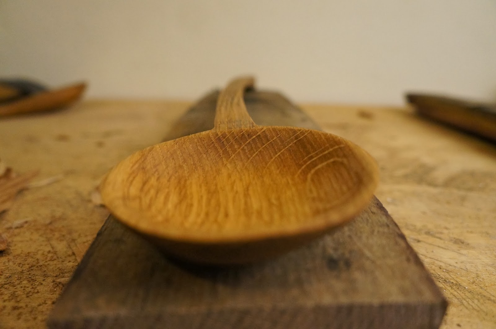 Thinking Spoons. Finished Wine Barrel Stave Spoons and More!