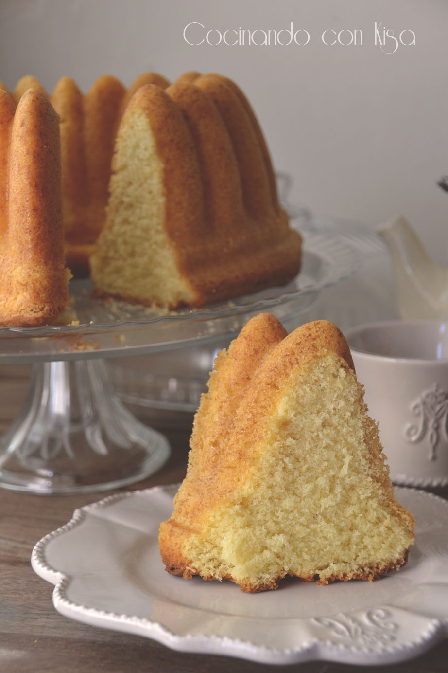 Cocinando con Kisa Bunt Cake de yemas y limón (KitchenAid)