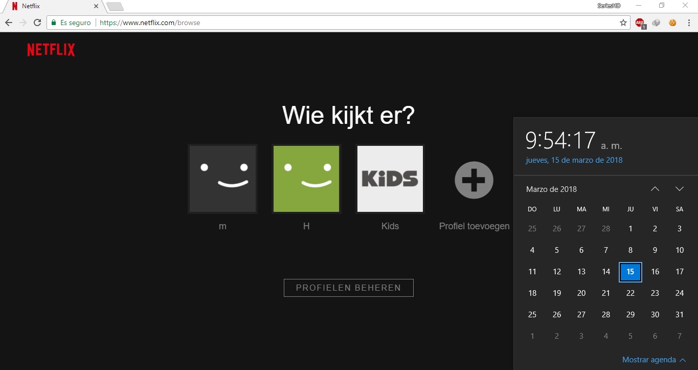 Cookies Netflix 15032018 Chrome +13 Cookies Propias Cookies Netflix