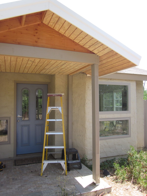 Remodeling Writing In Southern California Porch Roof Part 2