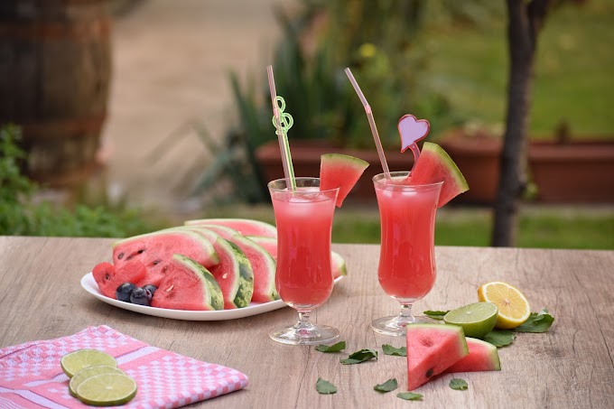 Watermelon Strawberry Smoothie Recipe   