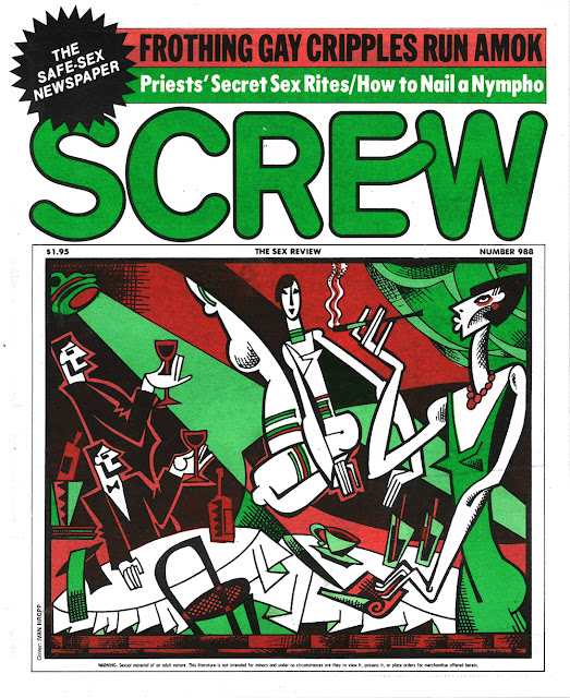 NO MEMORY SCREW MAGAZINE. COVERS by IVAN HROPP