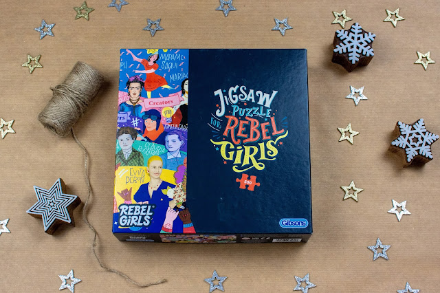 The Rebel Girls 500 piece jigsaw from Gibson's Games in a box