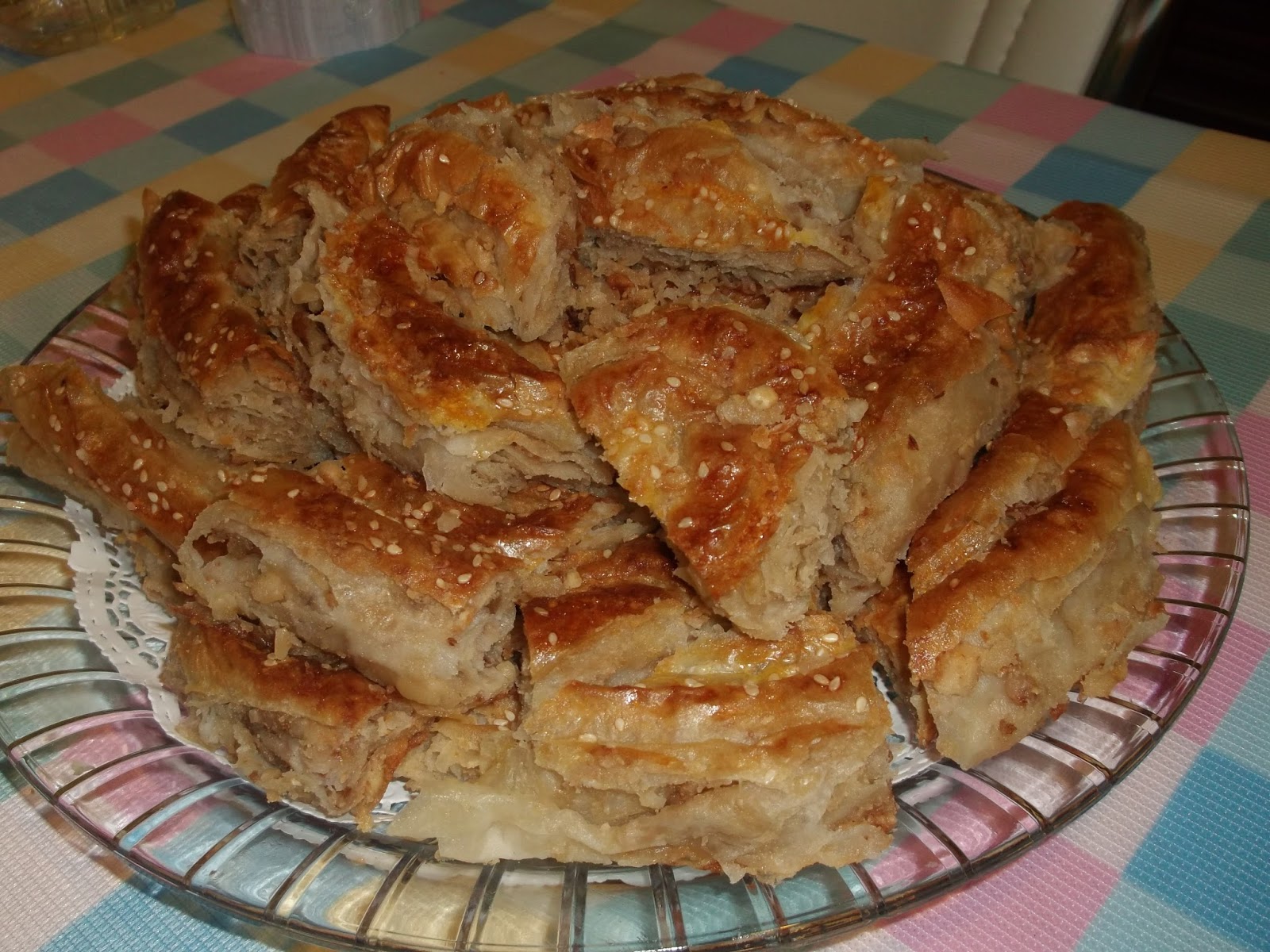 yufkadan tahinli çörek tarifleri