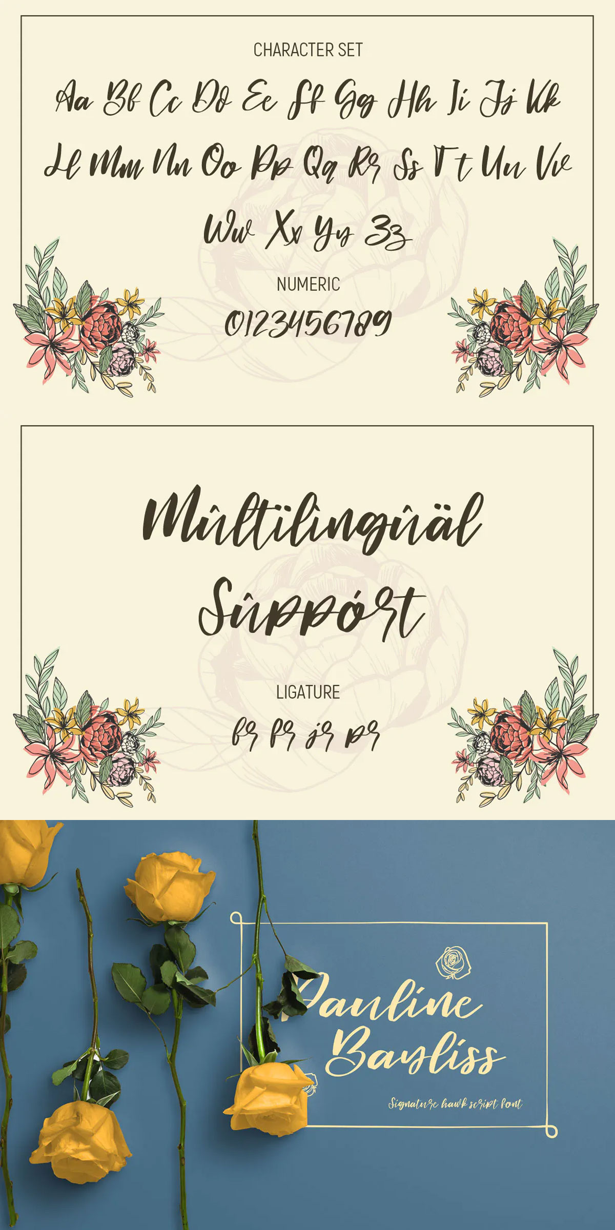 Signature Hawk - Script Font 2 Signature Hawk - Script Font