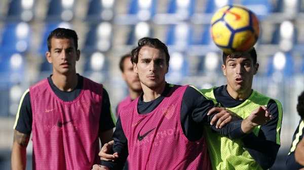 Málaga, entrenamiento hoy a las 10:30 horas