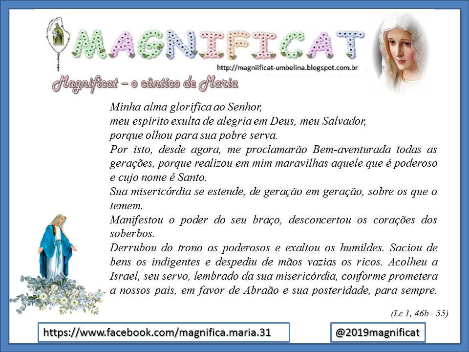 Magnificat novembro 2019 Magnificat novembro 2019