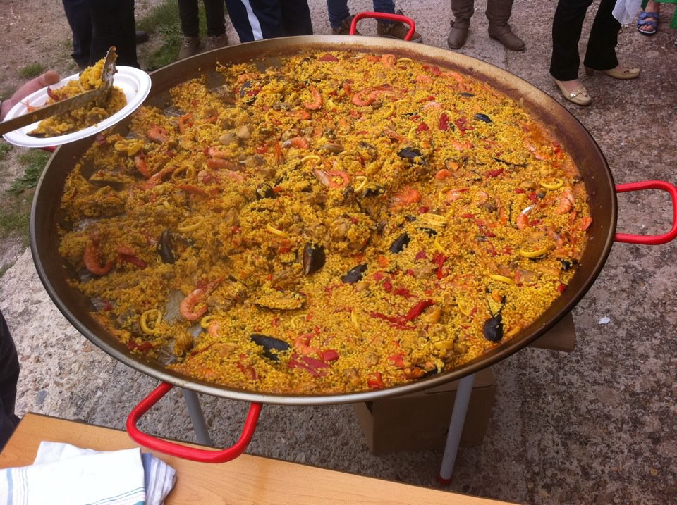 Sin gluten Paella familiar