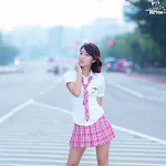 Yoon Joo Ha – Pink School Girl Foto 5