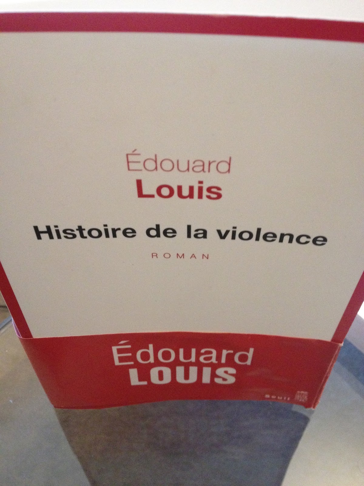 Romanthé Histoire de la violence, Edouard Louis
