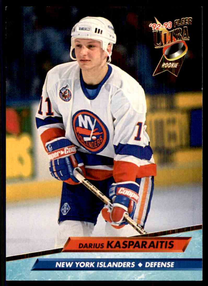 Darius Kasparaitis New York Islanders Signed Vintage 8x10 Color Photo - All  Sports Custom Framing